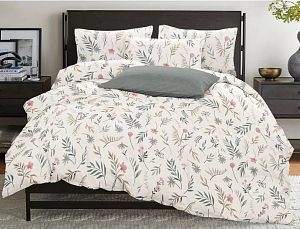 Постельное белье бязь 1,5 сп. "СонМаркет" (нав. 70х70) диз. 6512.02 Цвяточны цуд